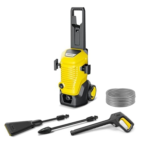 Image of Kärcher high-pressure washer K 5 WCM Flex eco!Booster, pressure: max. 145 bar, flow rate: 500 l/h, coverage: 40 m²/h, weight: 12.5 kg, flexible high-pressure hose, eco!Booster
