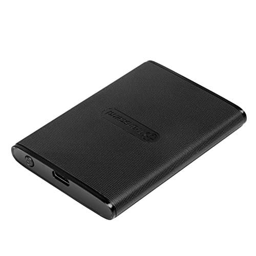 Image of Transcend 240GB Portable SSD, 410 MB/s USB-C 3.1