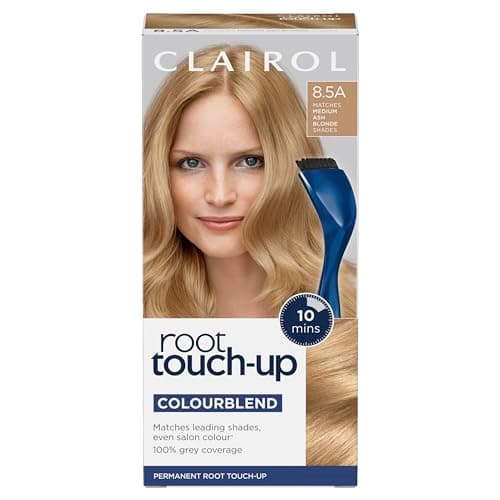 Image of Clairol Root Touch-Up Permanent Hair Dye, 8.5A Medium Champagne Blonde