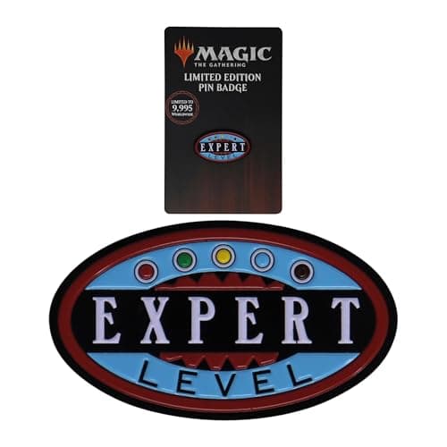 Image of Magic: The Gathering Expert Level Pin Badge – Limited Edition Enamel Pin for MTG Fans, Players & Collectors – Official Merchandise