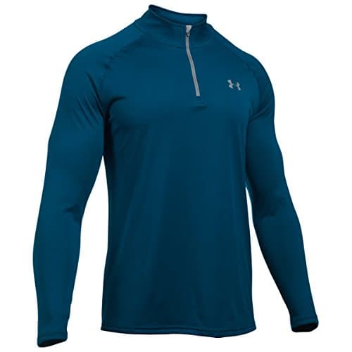 Image of Under Armour Men UA Tech 1/4 Zip Long-sleeve Shirt - Blackout Navy, LG