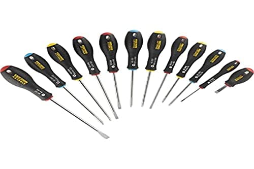 Image of Stanley FatMax Screwdriver Set, 12 Piece, Yellow