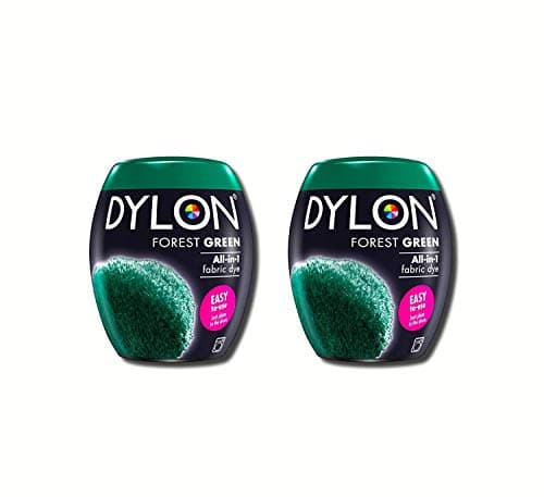 Image of New Dylon 350g Forest Green Machine Dye Pod 2 Pack