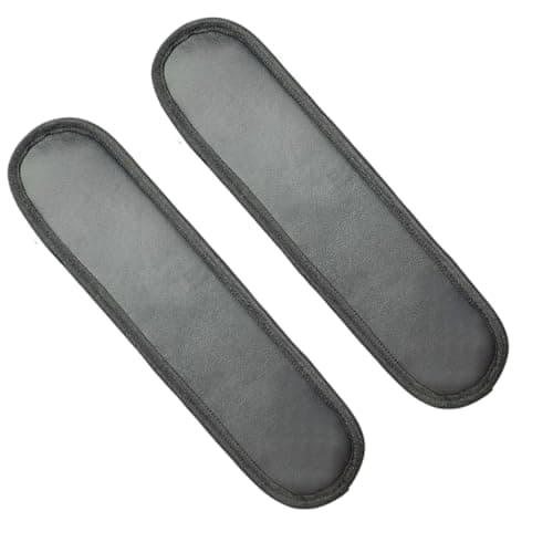 Image of LTG Replacement Shoulder Pad Air Cushion Pad Curved for Shoulder Bags Guitar Pad Shoulder Strap Pad Laptob Backpack Relieve Shoulder Pain (Black (Double))
