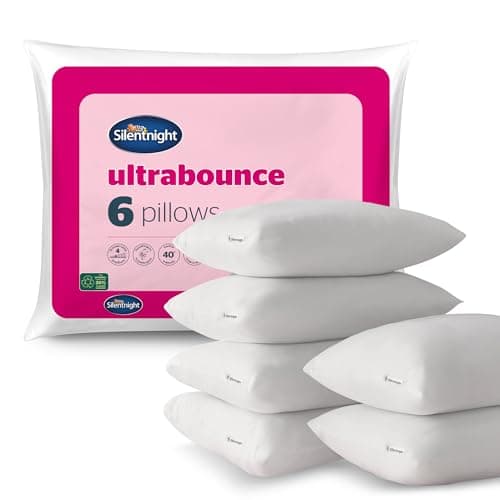 Image of Silentnight Ultrabounce Pillow - 6 Pack