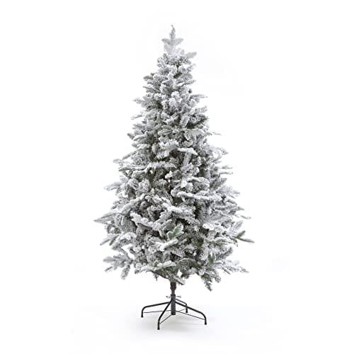Image of Snowtime 180cm Diamond Lake PE Flocked Tree 1030 Tips