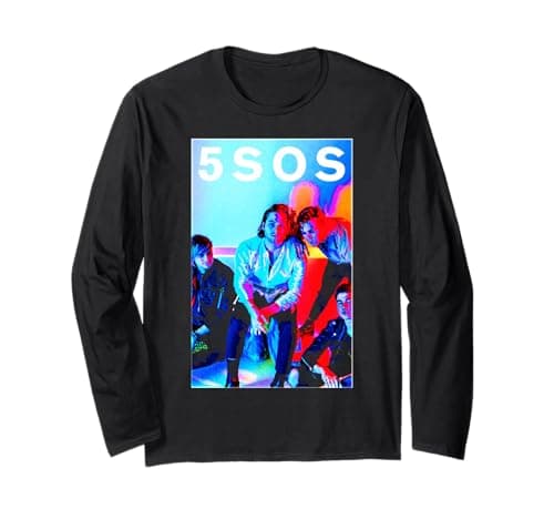 Image of 5 Seconds of Summer 5SOS Band Photo Long Sleeve T-Shirt