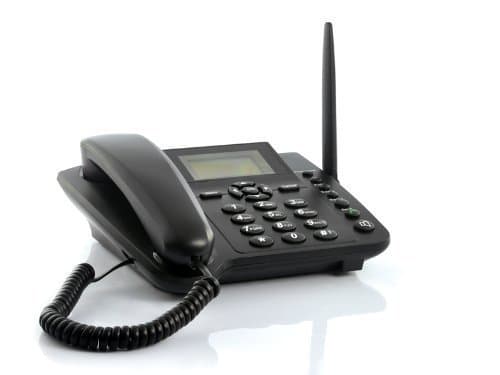 Image of BW Wireless GSM Desktop Phone - Desktop Style Phone with SIM Card Slot