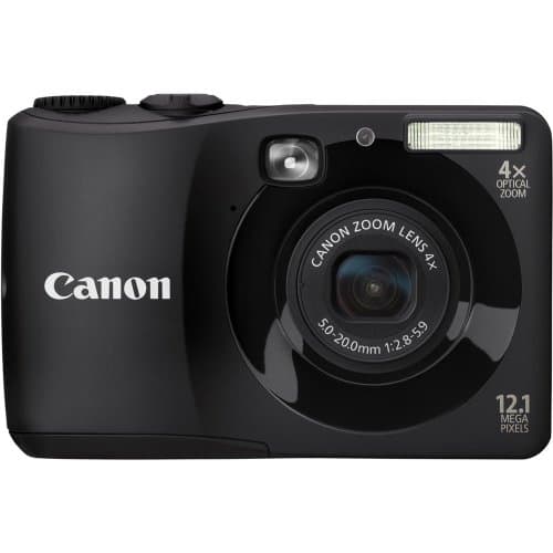 Image of Canon PowerShot A1200 12 MP Digital Camera - Black (Renewed)
