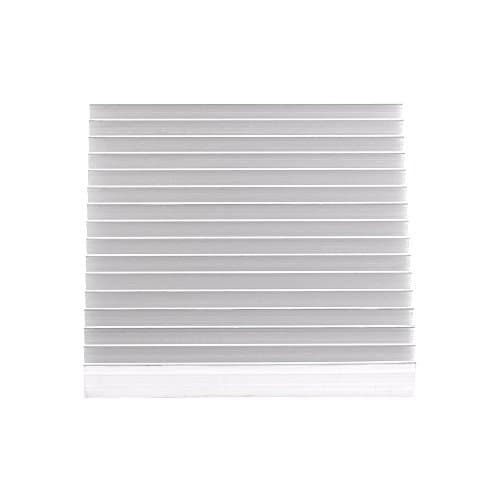 Image of 1Pc Aluminium Heat Sink Module Cooling Fin Heatsink for High Power Transistor Semiconductor Devices with 16 Pcs fins 3.93"(L) x 3.93"(W) x 0.7"(H) /100mm(L) x 100mm(W) x 18mm(H)
