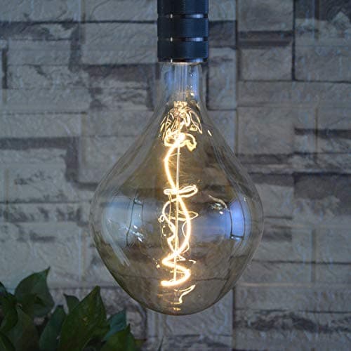 Image of SD LUX E27 Decorative Light Bulbs LED Globe 5W 250LM (25W Equi.) Pendant Light XXL Large Vintage Bulbs Dimmable Pendant Lighting Warm White 2200K,1 Pack (A165SL-EU)
