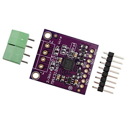 Image of HALJIA PT100 to PT1000 MAX31865 RTD Platinum Resistance Temperature Detector Thermocouple Sensor Amplifier Module Compatible with Arduino