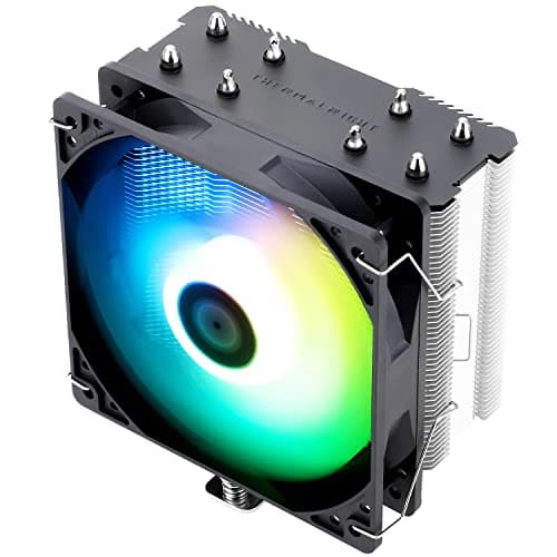 Image of Thermalright Assassin X120 SE ARGB CPU Air Cooler, 4 Heat Pipes, TL-C12C-S PWM Quiet Fan CPU Cooler with S-FDB Bearing, for AMD AM4/AM5/Intel LGA 1851/1700/1150/1151/1200,PC Cooler