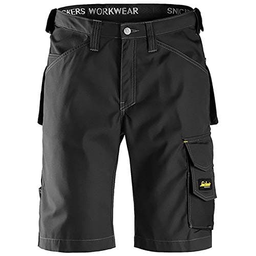 Image of Snickers 31230404044 Size 44 Craftsmen Shorts - Black