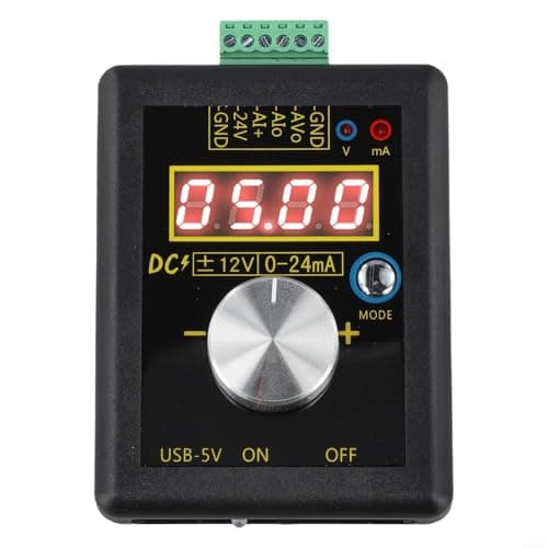 Image of For SG-002 Digital Voltage and Current Generator 4-20mA / 0-10V Loop Calibrator for Field Instrument Testing, Portable mA Source with USB/DC/Battery Power(NO battery)