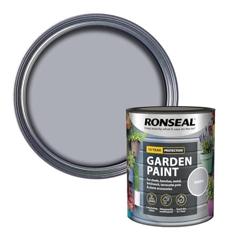 Image of RONSEAL RSLGPP750 Garden Paint, Pebble, 750 ml