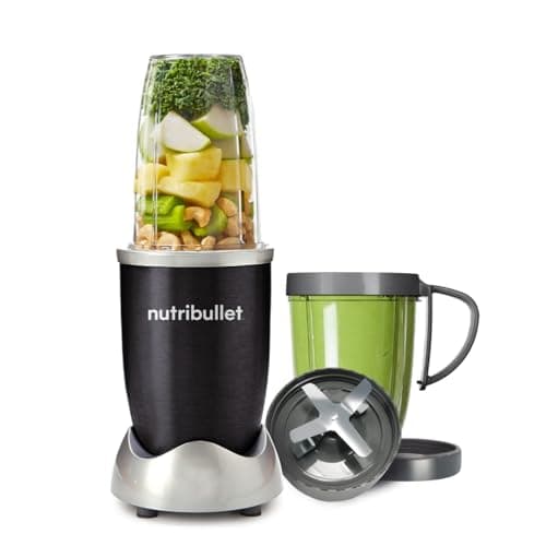 Image of nutribullet Blender 600 Series - Powerful 20,000 RPM Extractor Blends Frozen Fruit, Nuts & Ice - 600W Motor, Cyclonic Technology & High Torque Power Base - Great for Smoothies & Post Workout Shakes