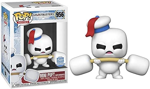 Image of Funko Pop! Movies: Ghostbusters: After-Mini Puft With Weights - Collectable Vinyl Figure - Gift Idea - Official Merchandise - Toys for Kids & Adults - Movies Fans - Model Figure for Collectors