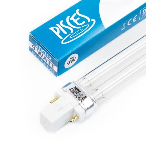 Image of Pisces 9w (watt) PLS Replacement UV Bulb Lamp for Pond Filter UVC