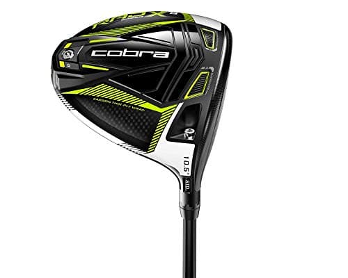 Image of Cobra Golf 2021 Radspeed XB Driver Gloss Black-Turbo Yellow (Men's Left Hand, Project X Evenflow Ripetide, Senior Flex, 10.5), Standard