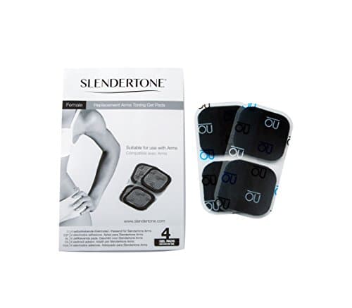 Image of Slendertone Women's Arm Toner Gel Pads - Black/Gold