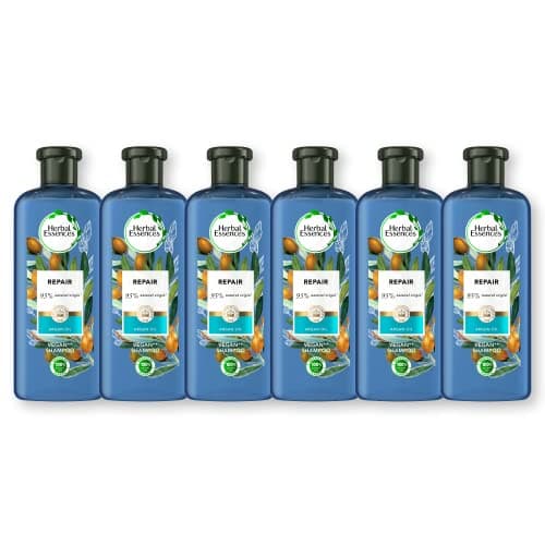 Image of Herbal Essences Argan Oil Of Morocco Regeneration Shampoo for Dry and Damaged Hair 6 x 400 ml