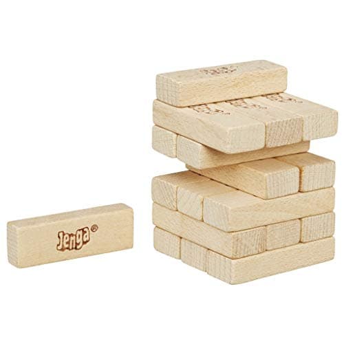 Image of Jenga Hasbro Mini 18 blocks - ideal for traveling