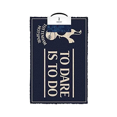 Image of Cup Of Tees Tottenham Hotspurs FC (To Dare Is To Do) Door Mat - 40 x 60cm