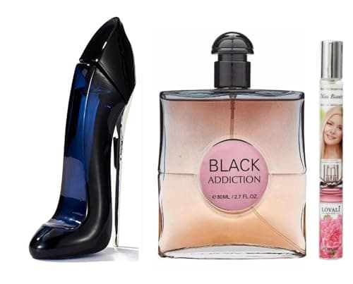 Image of Perfume Gift Set for Women – Pack of 3 | Black Addiction 80ml + Sexy Girl 85ml + Mini 35ml EDP | Long-Lasting Eau de Parfum | Floral & Citrus Fragrance | Ideal for Gifting