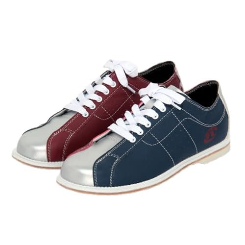 Image of VEACAM Mens Womens Bowling Shoes, Bowl Sneakers with Universal Slide Soles Breathable Casual Walking Sports Footwear,Lace Up,7 UK