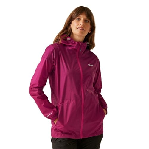 Image of Regatta Womens Pack-It III Jacket Waterproof Pack Away Hiking Walking Coat 28 Black