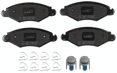 Image of TRW GDB1500 Brake Pad Set of 4 for Peugeot 206 Hatchback (2A/C) 1998-2012 Front Axle and Other Vehicles