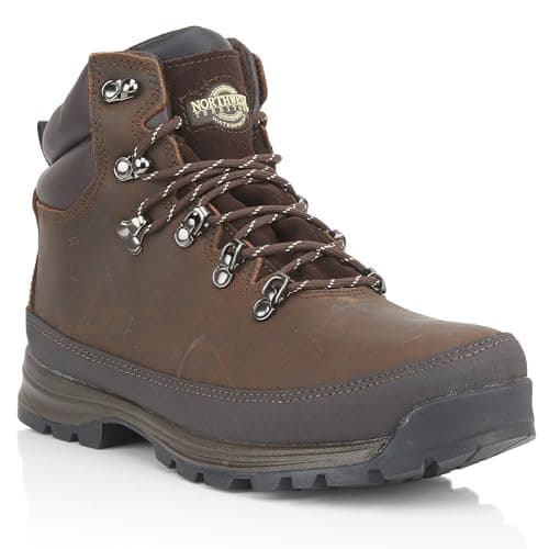 Image of Northwest Territory Men's Pelly Hiking Boot (9, Dark Brown, numeric_9)