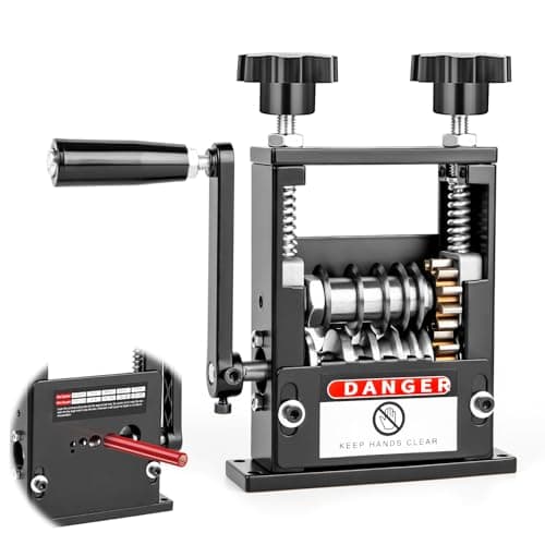 Image of Cable Stripper Machine, Orifesio Manual Wire Stripper Machine with 6 Channel & 5 Blades, Copper Wire Stripping Machine for 3-17mm Cable, Electric Wire Stripper Tool Scrap Copper Cables Recycling