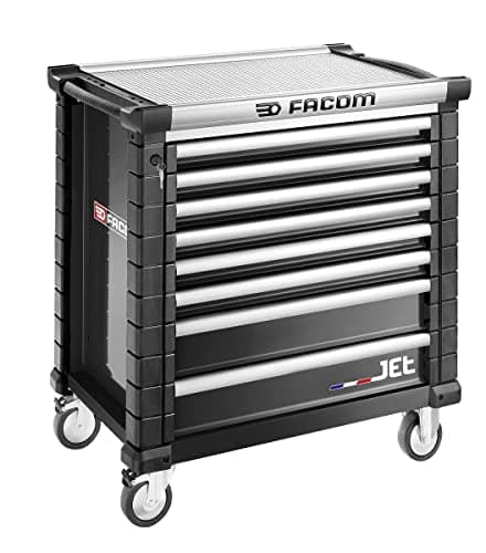 Image of Facom JET.8NM4A – Jet Trolley with 8 Drawers – 4 Modules per Drawer – Workshop Trolley – Maximum Load 210 kg