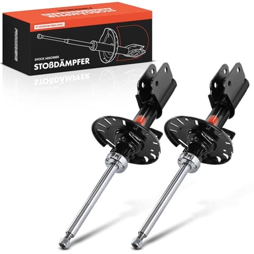 Image of Frankberg 2x Shock Absorber Strut Front Left Right 549mm Gas pressure Compatible with C4 Picasso II C4 Grand Picasso II DA DE Replace# 1610179780