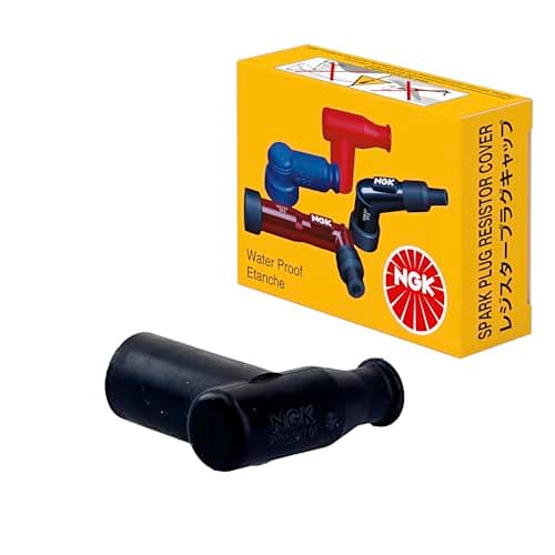 Image of Spark Plug Cap - NGK - TB05EMA 14mm Nut Terminal Black