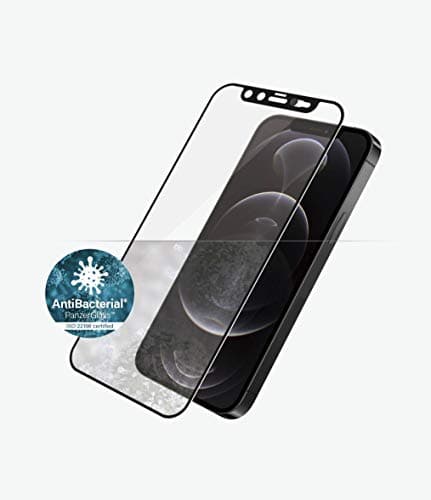 Image of Panzerglass Antibacterial Edge-to-Edge protective glass with CamSlider suitable for Apple iPhone 12/Pro