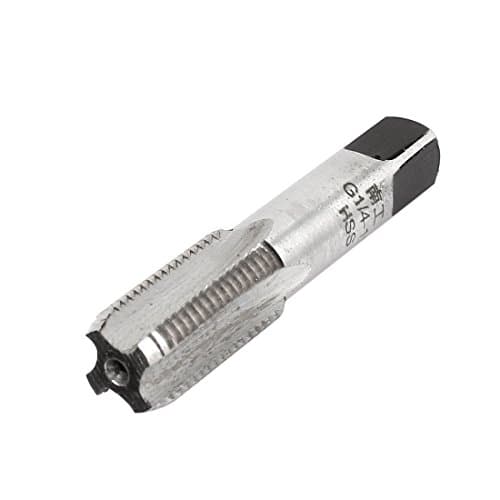 Image of sourcing map G 1/4-19 BSP 55 Degree Pipe Thread 4 Straight Flutes HSS Plug Tap