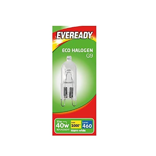 Image of Eveready Eco Halogen G9 220-240v Capsule 33w