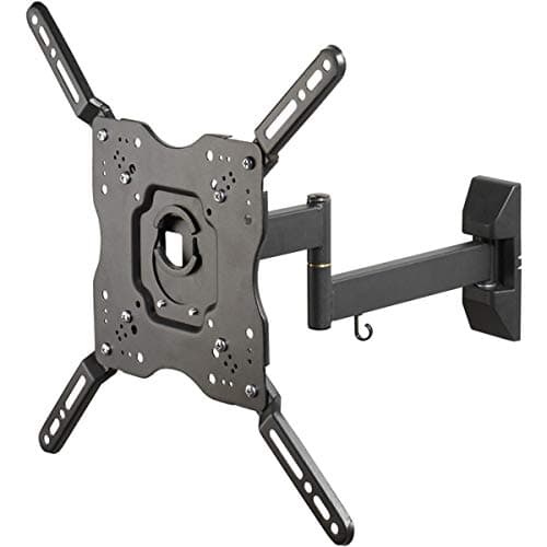 Image of Vivanco 37980 Flat Screen Wall Mount 139.7 cm (55 Inches) Black - Flat Screen Wall Brackets (TV, 35 kg, 139.7 cm (55 Inch), 100 x 100 mm, 400 x 400 mm, Black)