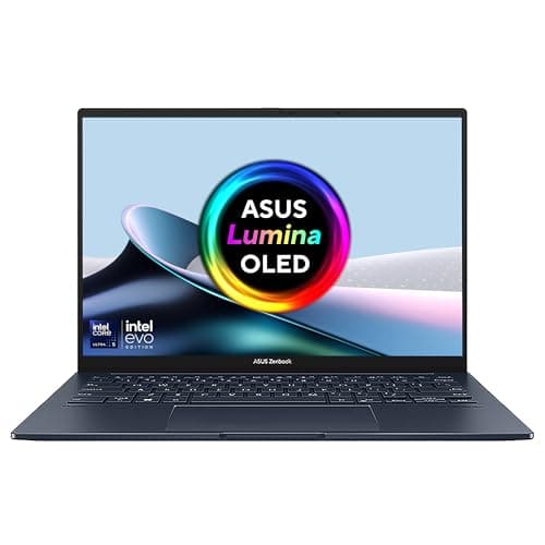 Image of ASUS Zenbook 14 OLED UX3405CA 14.0" 2.8K OLED Laptop (Intel Core Ultra 5-225H, 16GB RAM, 512GB PCIe SSD, UK Layout Backlit Keyboard, Windows 11)