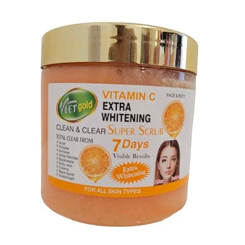 Image of VeetGold Vitamin C Extra Lightening Face &Body Extra Whitening Super Scrub 550 mg