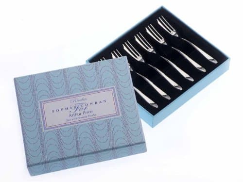 Image of Sophie Conran Rivelin by Arthur Price Pastry Forks (Set of 6), Silver