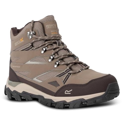 Image of Regatta Women's Holcombe III Walking Shoes Water Resistant Padded Durable Hiking Footwear