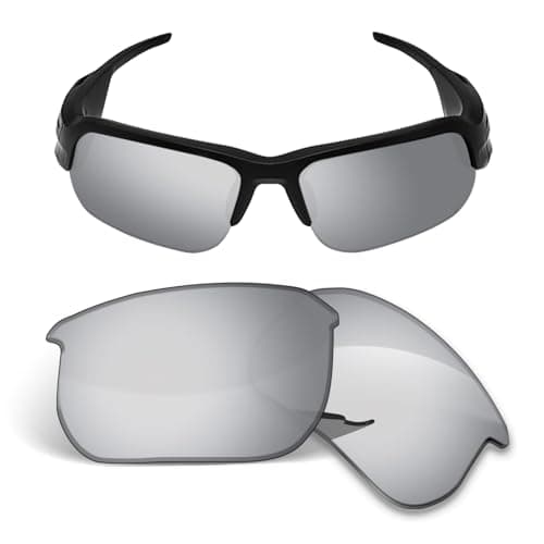 Image of 1.5MM Replacement Lenses Compatible With BOSE Tempo BMD0010 Smart Sunglasses, Anti-Scratch and Impact Resistant - Dark Silver Polarized