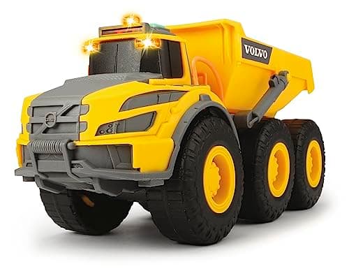 Image of Dickie Toys VOLVO ARTICULATED HAULER LIGHTS & SOUNDS TOY VEHICLE