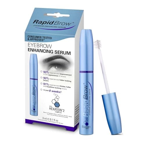 Image of RapidBrow Eyebrow Enhancing Serum, Hexatein 2 Complex, 3 ml (Pack of 1)