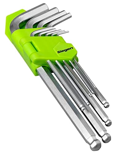 Image of Sealey Siegen 9pc Long Ball-End Hex Set - Metric - S01260
