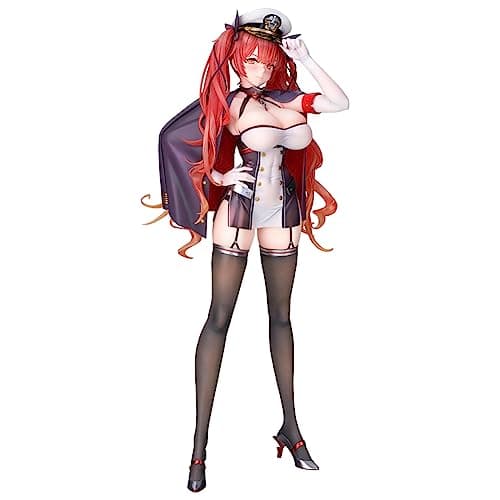 Image of Xinchangda Azur Lane Figures, Uss Honolulu Game Cartoon Figure Statues Pvc Action Figurine Ornaments Gifts for Fans 26cm